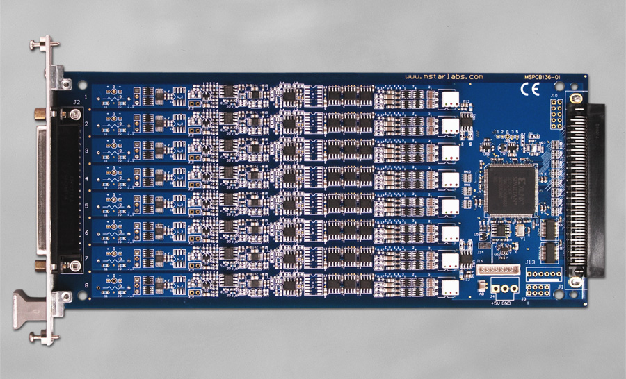 MSXB080 Channel-to-Channel Isolated 16-Bit Analog Input Module Photo